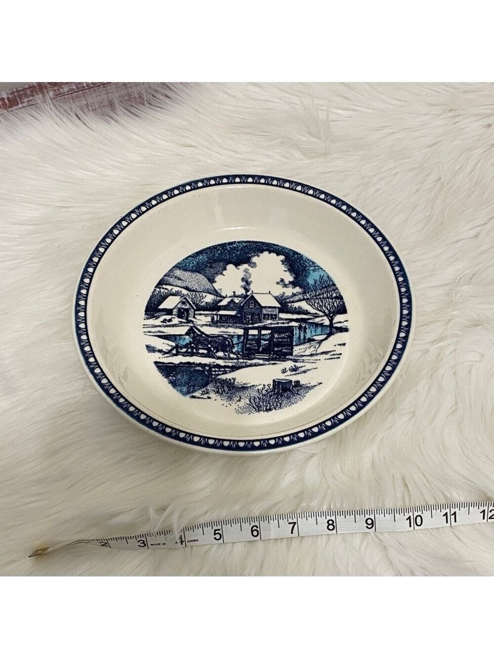 Vintage Watkins 1982 plates Scenic